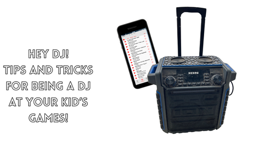 Tips and Tricks for being the dj at your kids game
