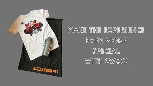 Make the Experience Even More Special with Swag!