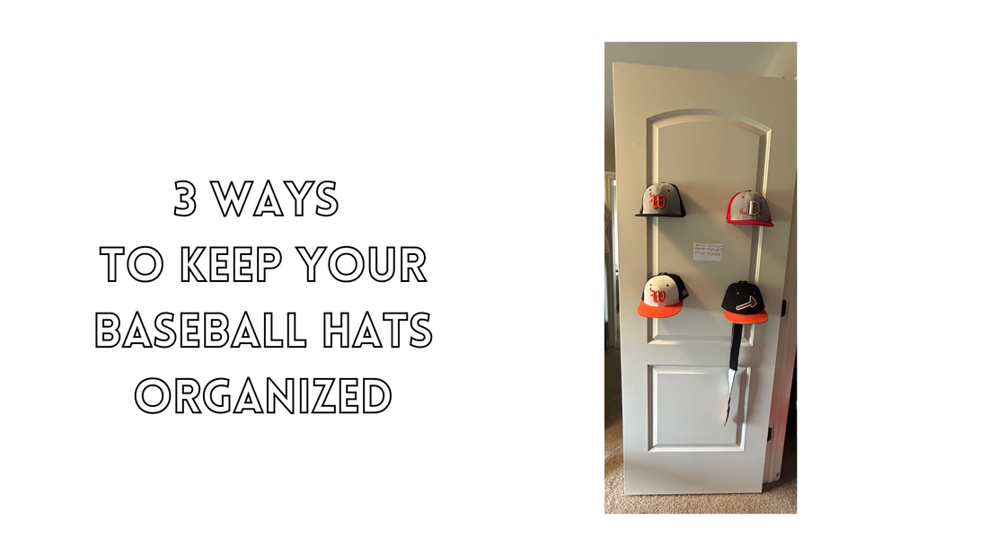 3 Ways to Keep Your Baseball Hats Organized