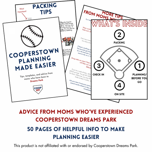 New! Cooperstown Planning Made Easier eBook & Templates